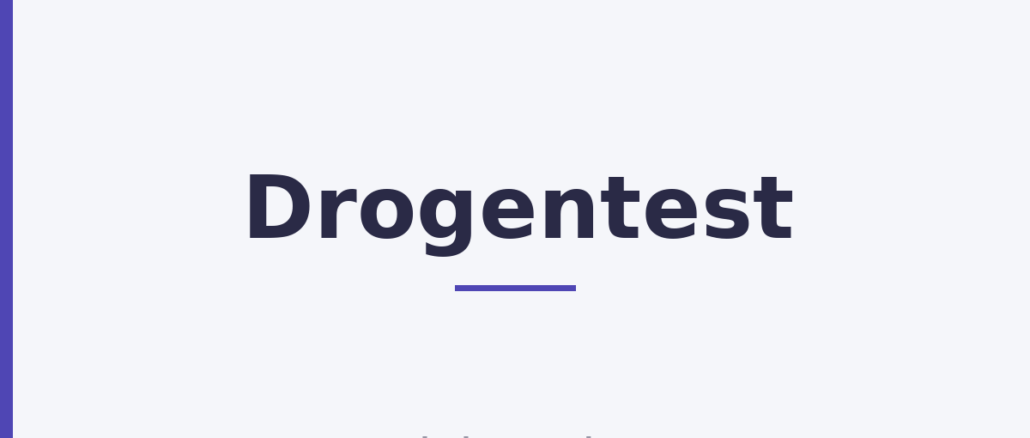 Drogentest
