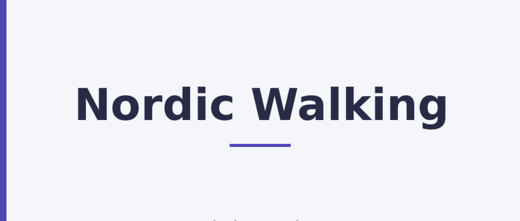 Nordic Walking