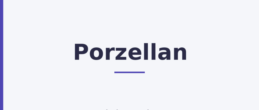 Porzellan