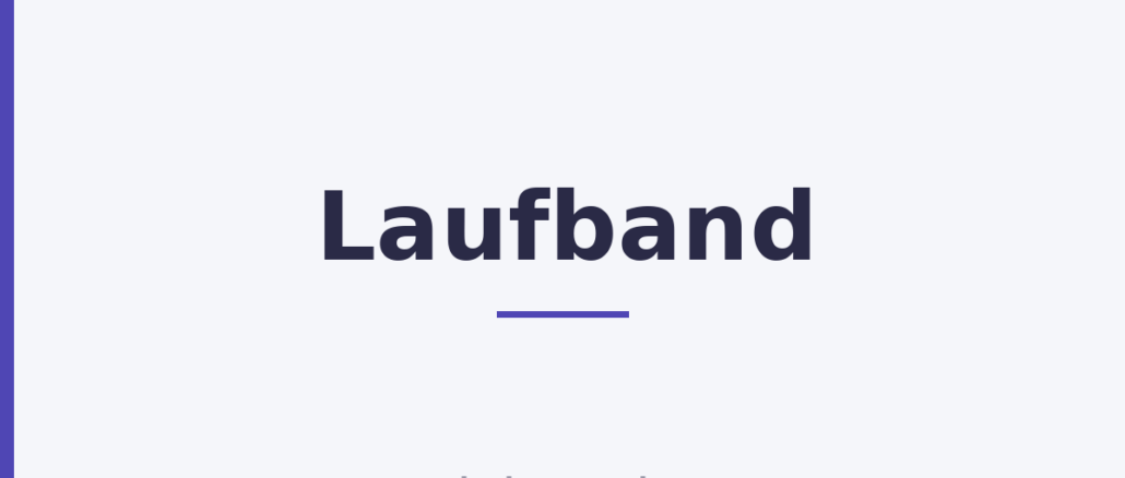 Laufband