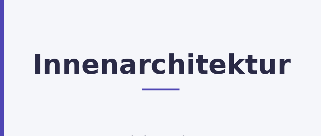 Innenarchitektur