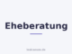 Eheberatung