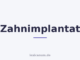 Zahnimplantat