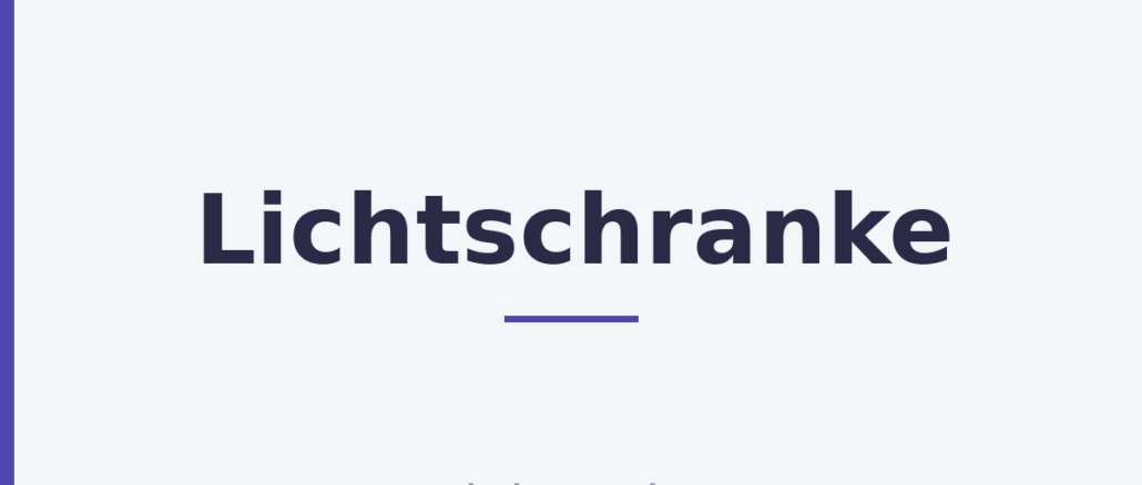 Lichtschranke