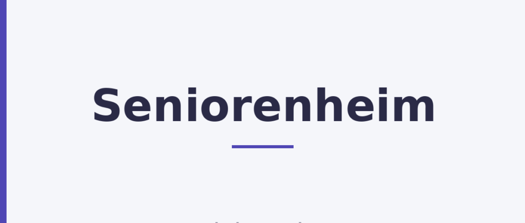 Seniorenheim