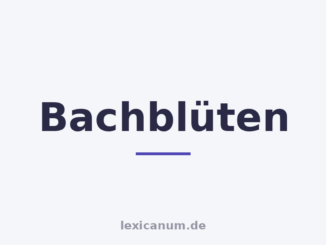 Bachblüten