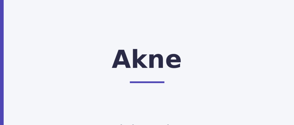 Akne
