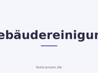 Gebäudereinigung