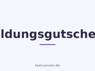 Bildungsgutschein