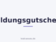 Bildungsgutschein