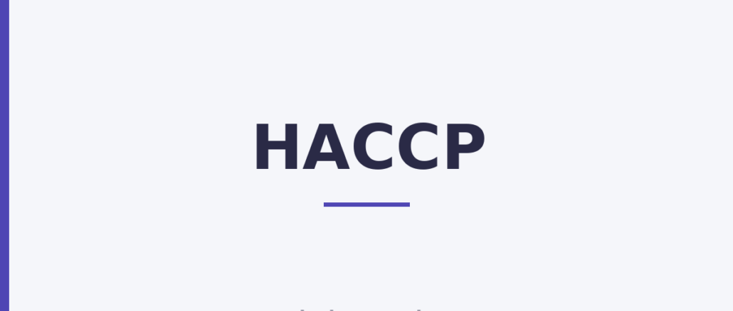 HACCP