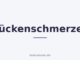 Rückenschmerzen