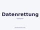 Datenrettung