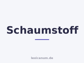 Schaumstoff