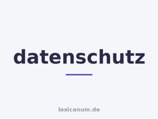 datenschutz