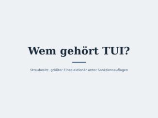 Wem gehört TUI? Eigentümer und Konzernstruktur 4
