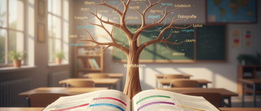 was bezeichnet man in der grammatik als wortstamm