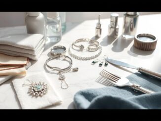 wie reinige ich silberschmuck