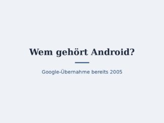 Wem gehört Android? Eigentümer und Konzernstruktur 5