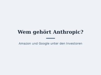 Wem gehört Anthropic? Eigentümer und Konzernstruktur 5