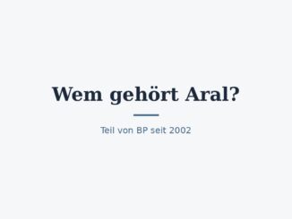 Wem gehört Aral? Eigentümer und Konzernstruktur 6