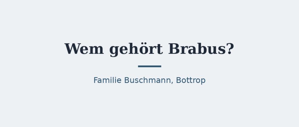 Brabus – Titelbild Brabus – Titelbild