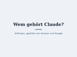 Wem gehört Claude? Anthropic und seine Investoren 6