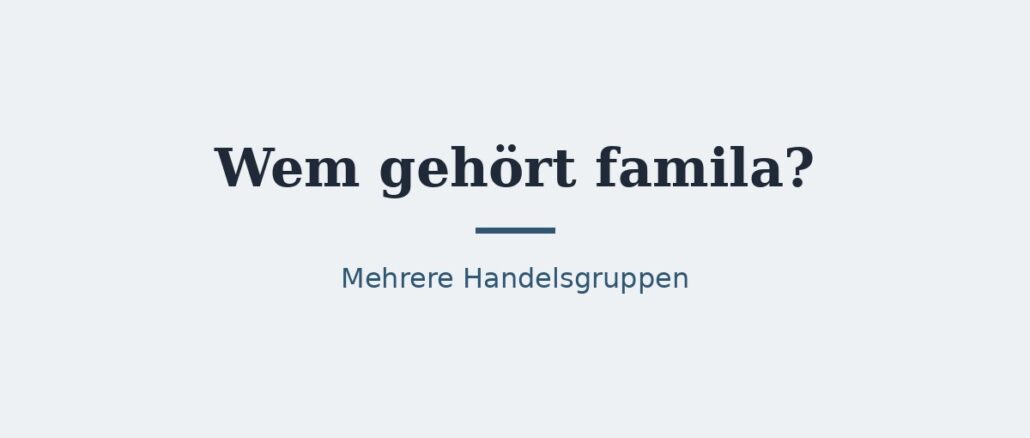 famila – Titelbild
