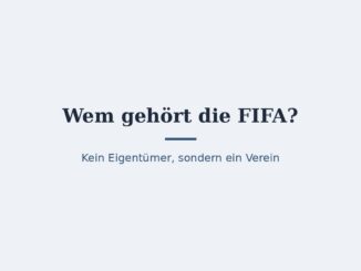 Wem gehört FIFA? Eigentümer und Konzernstruktur 3