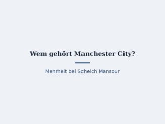 Wem gehört Manchester City? Eigentümer und Konzernstruktur 2