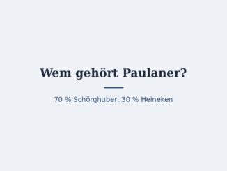 Wem gehört Paulaner? Eigentümer und Konzernstruktur 4