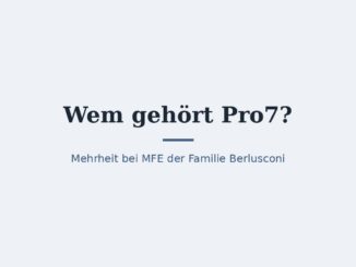 Wem gehört Pro7? Aktionäre und Mehrheitseigner 5
