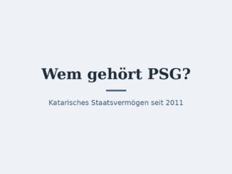 Wem gehört PSG? Eigentümer und Konzernstruktur 2