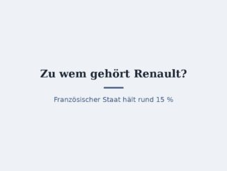 Zu wem gehört Renault? Eigentümer und Aktionäre 4
