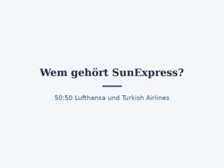 Wem gehört SunExpress? Das deutsch-türkische Gemeinschaftsunternehmen 2