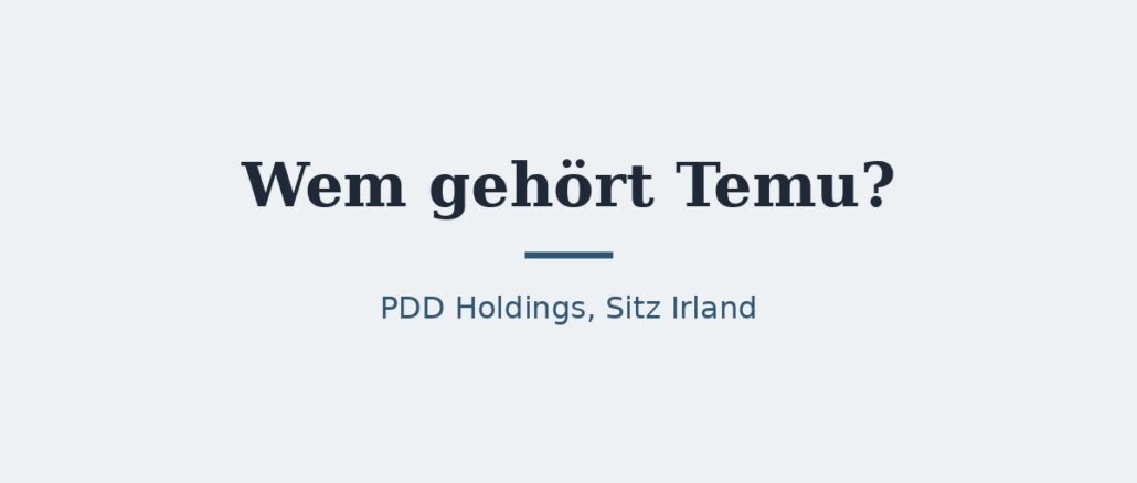 Temu – Titelbild Temu – Titelbild