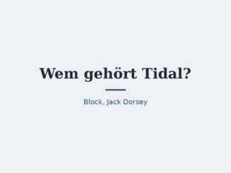 Tidal – Titelbild