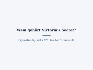 Wem gehört Victoria's Secret? Eigentümer und Aktionäre 5
