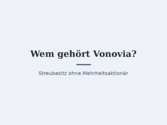 Wem gehört Vonovia? Eigentümer und Konzernstruktur 5