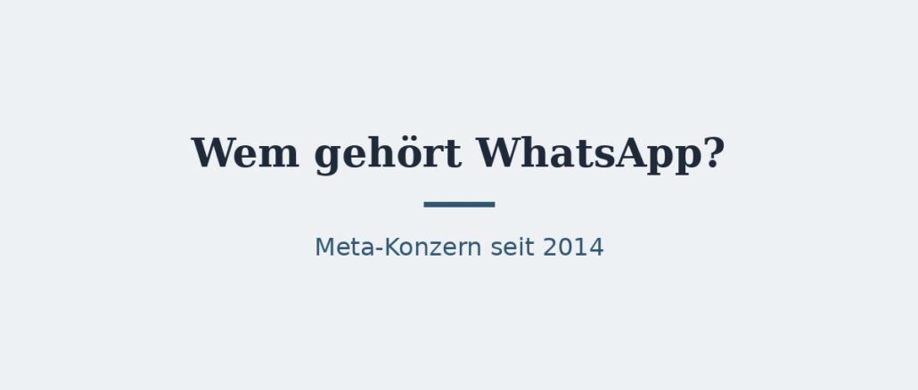 WhatsApp – Titelbild WhatsApp – Titelbild