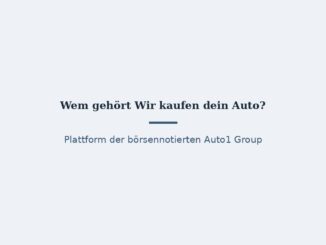 Wem gehört Wir kaufen dein Auto? Eigentümer und Konzernstruktur 3